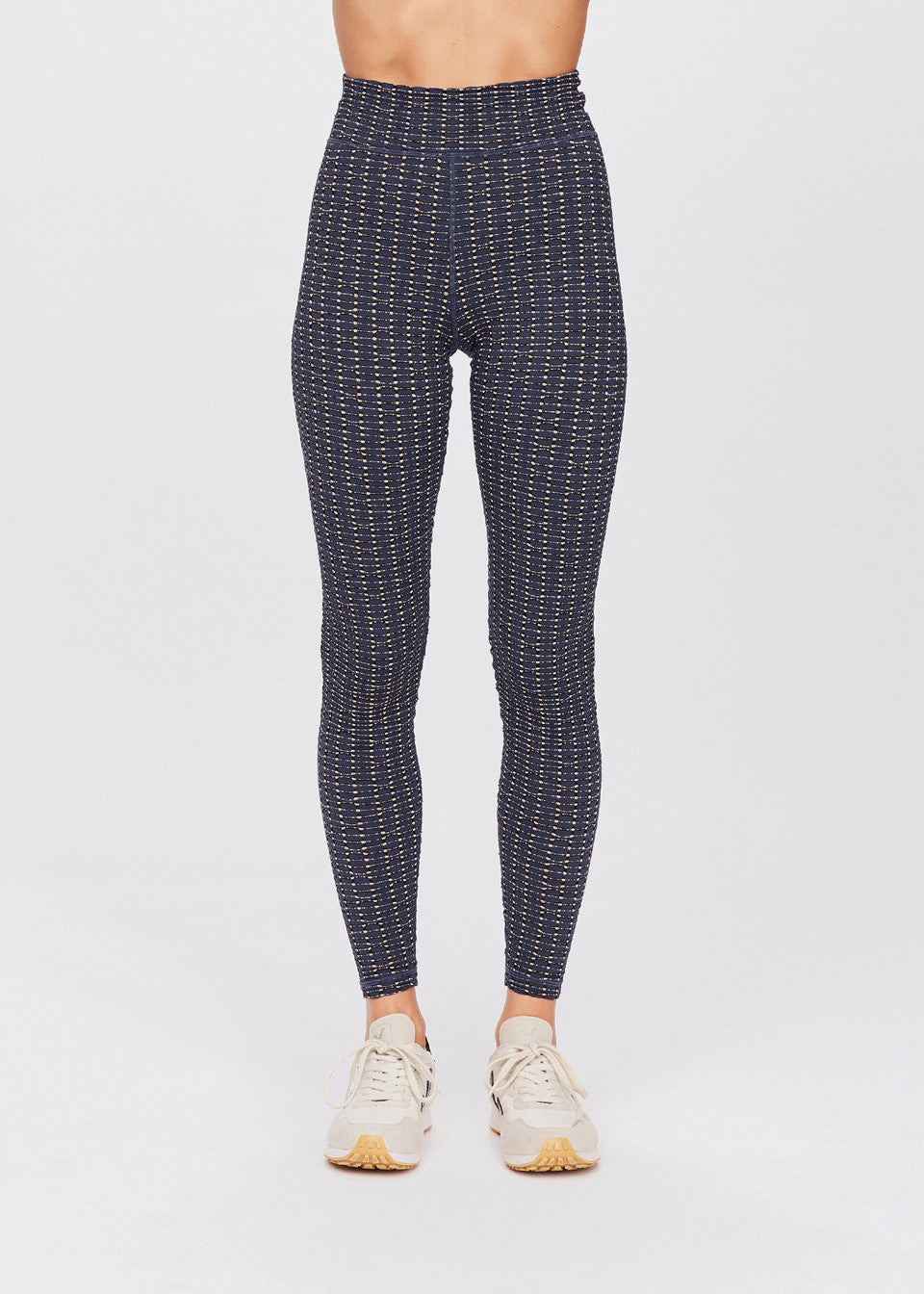 The Upside Caleta 25in Midi Pant in Midnight