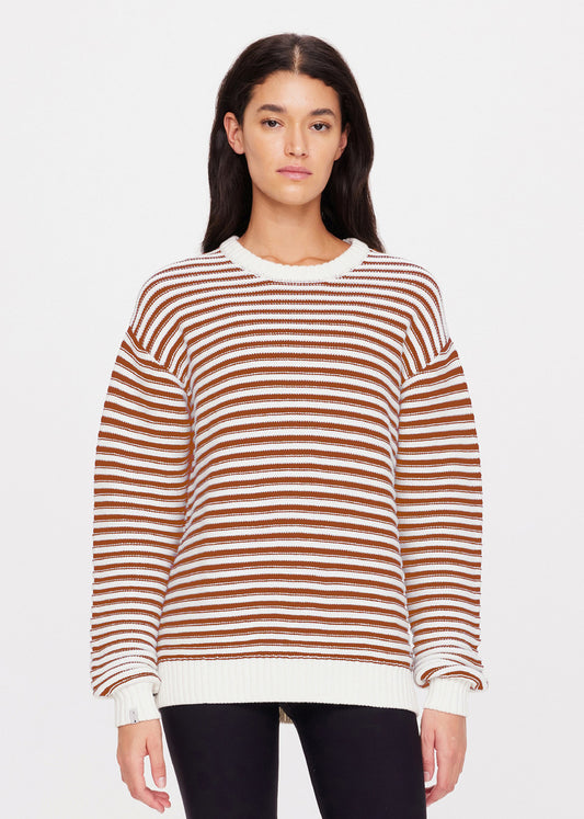 The Upside Boo Knit Jumper in Stripe