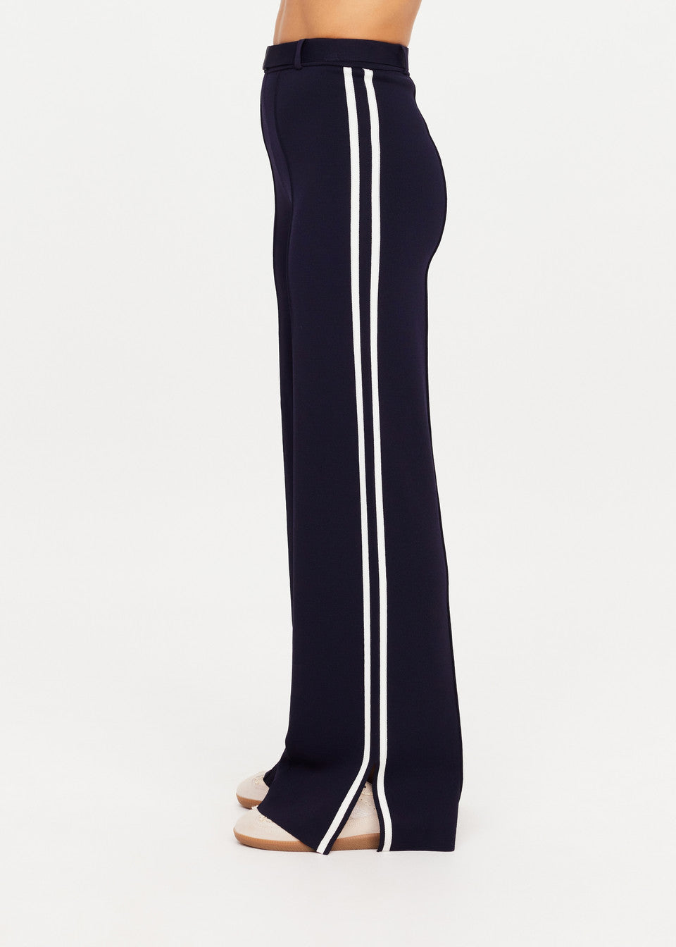 The Upside Monte Carlo Freya Knit Pant in Navy