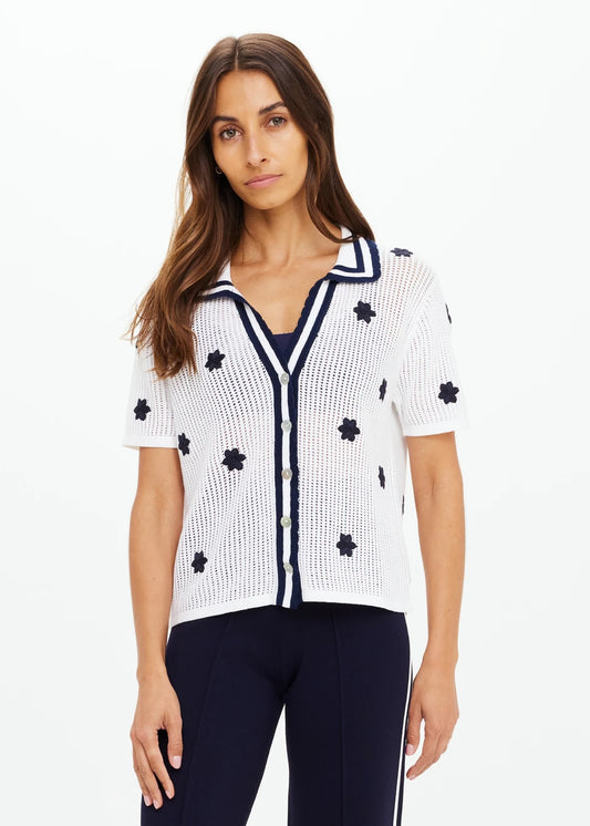 The Upside Piazza Koa Knit Shirt