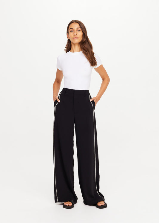 The Upside Haveli Wide Leg Pant in Black