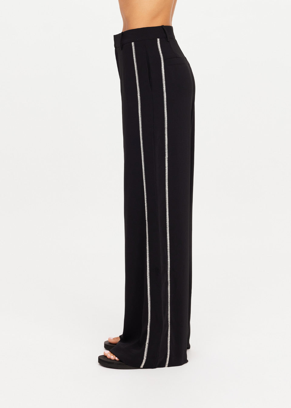 The Upside Haveli Wide Leg Pant in Black