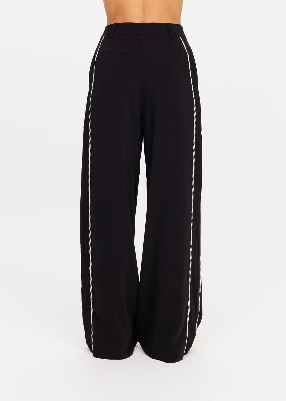 The Upside Haveli Wide Leg Pant in Black