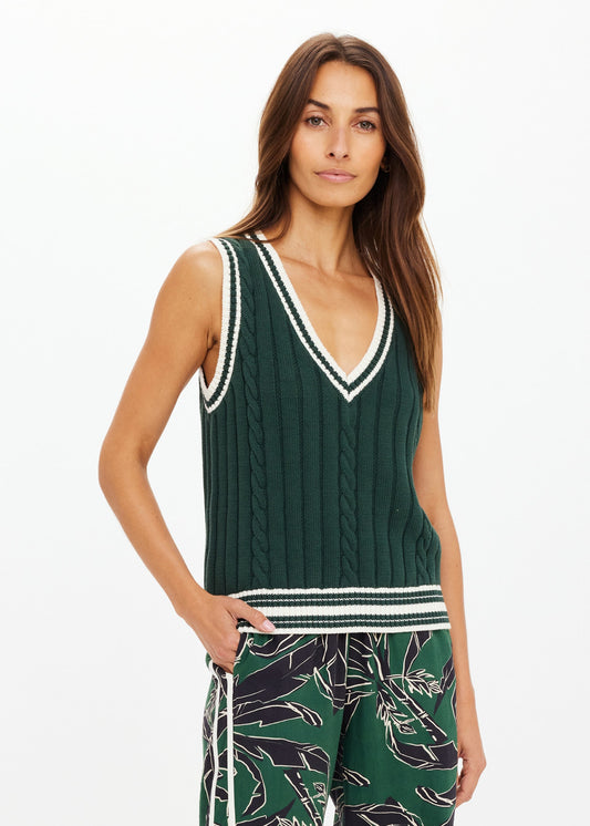 The Upside Santa Fe Julia V Neck Vest