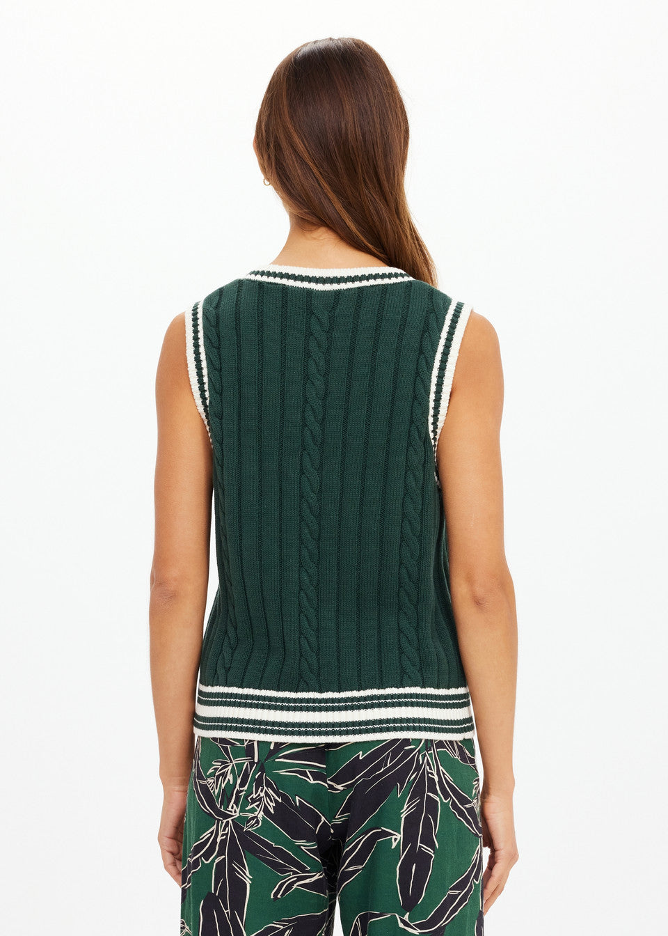 The Upside Santa Fe Julia V Neck Vest
