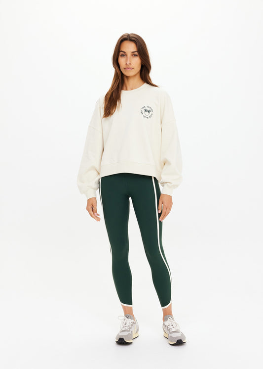 The Upside Molokai Paloma Crew in Cream