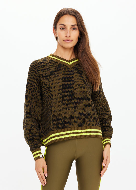 The Upside Castilla Clementine Knit Crew