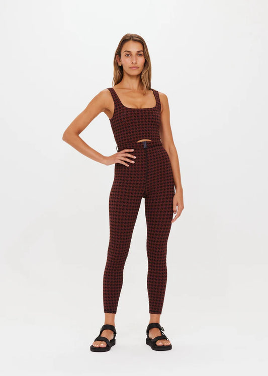 The Upside Houndstooth Farrah Catsuit