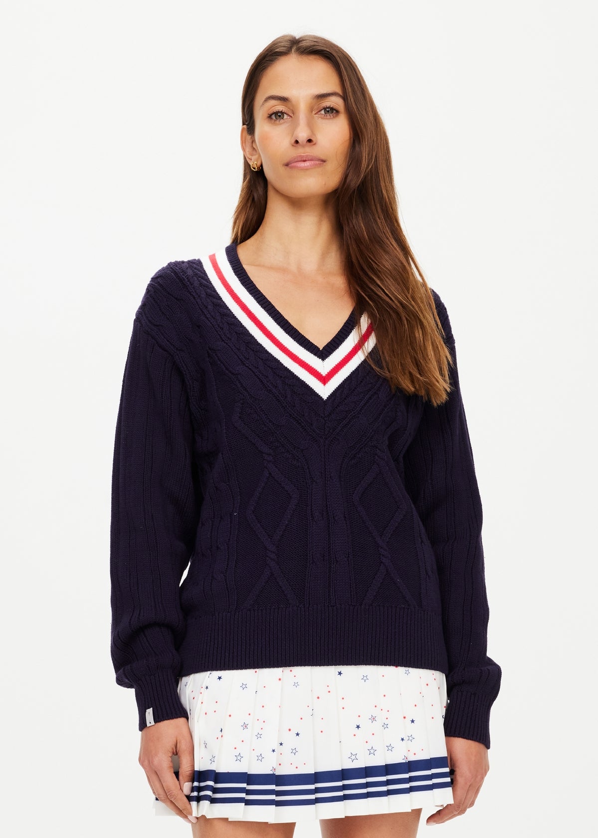 The Upside Renshaw Josette V Neck Sweater