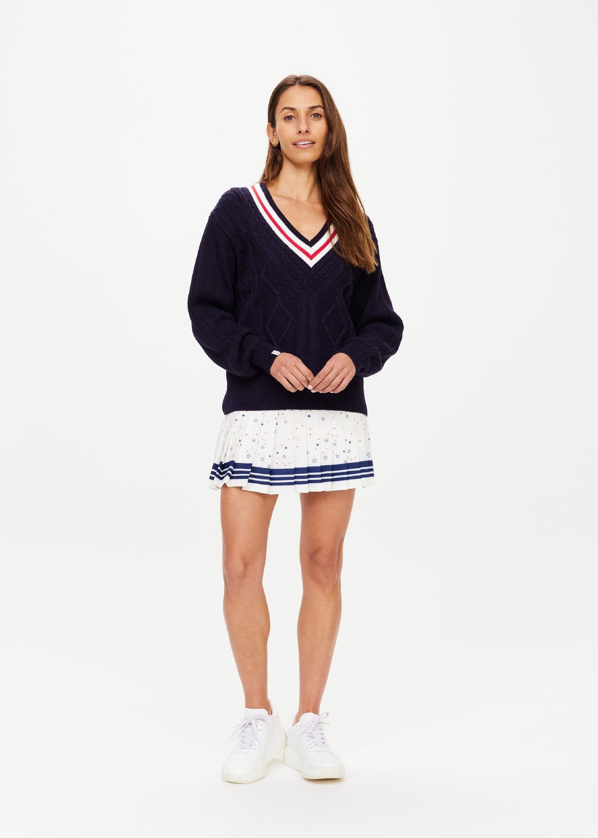 The Upside Renshaw Josette V Neck Sweater