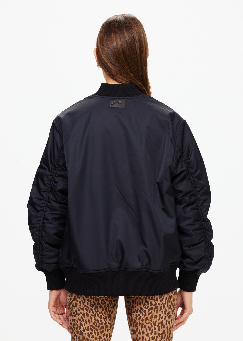 The Upside Tribute Bomber Jacket in Black