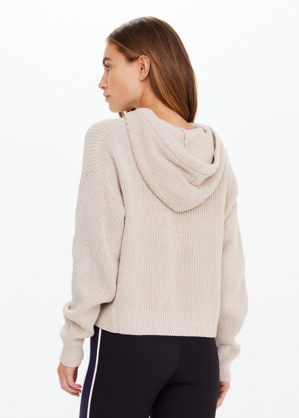 The Upside Dune Knit Hoodie in Natural