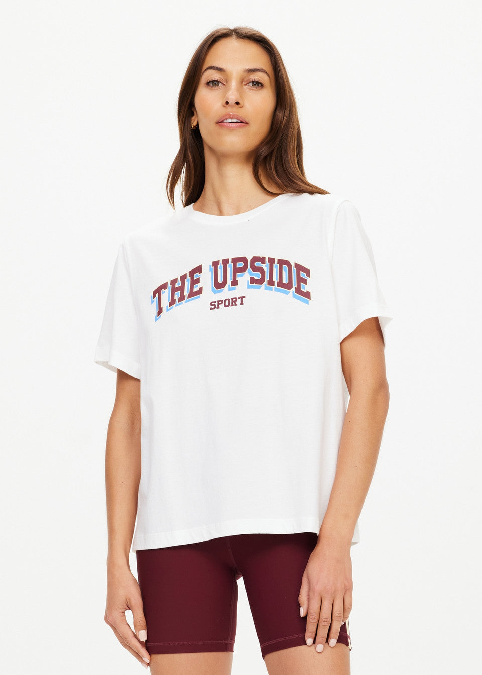 The Upside Alumni Jodhi Tee in White