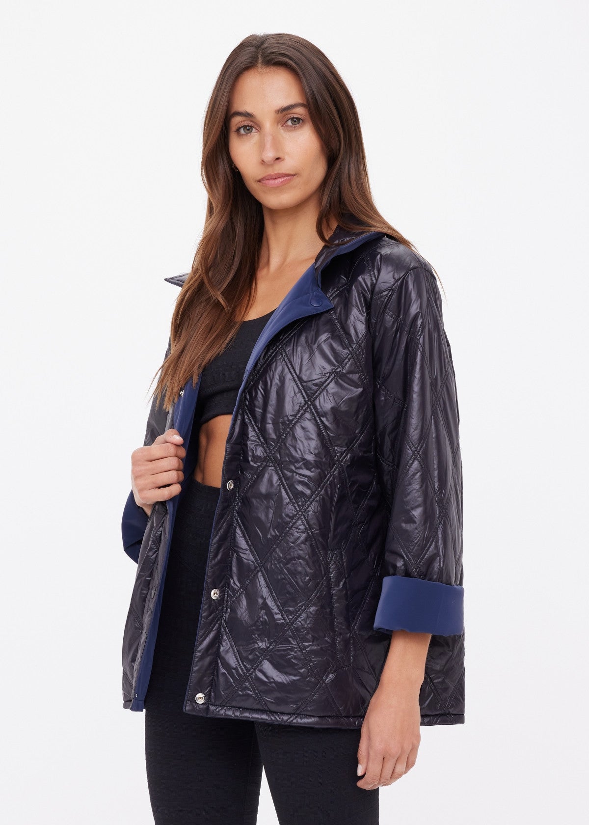 The Upside Levi Reversible Quilted Jacket