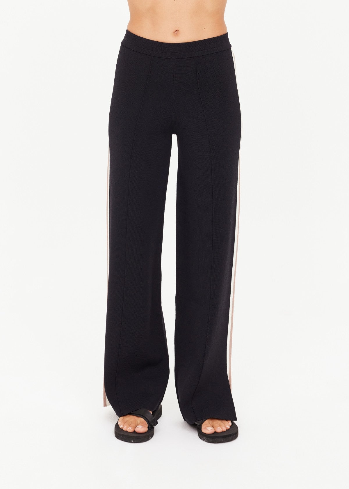 The Upside Freya Knit Pant in Black