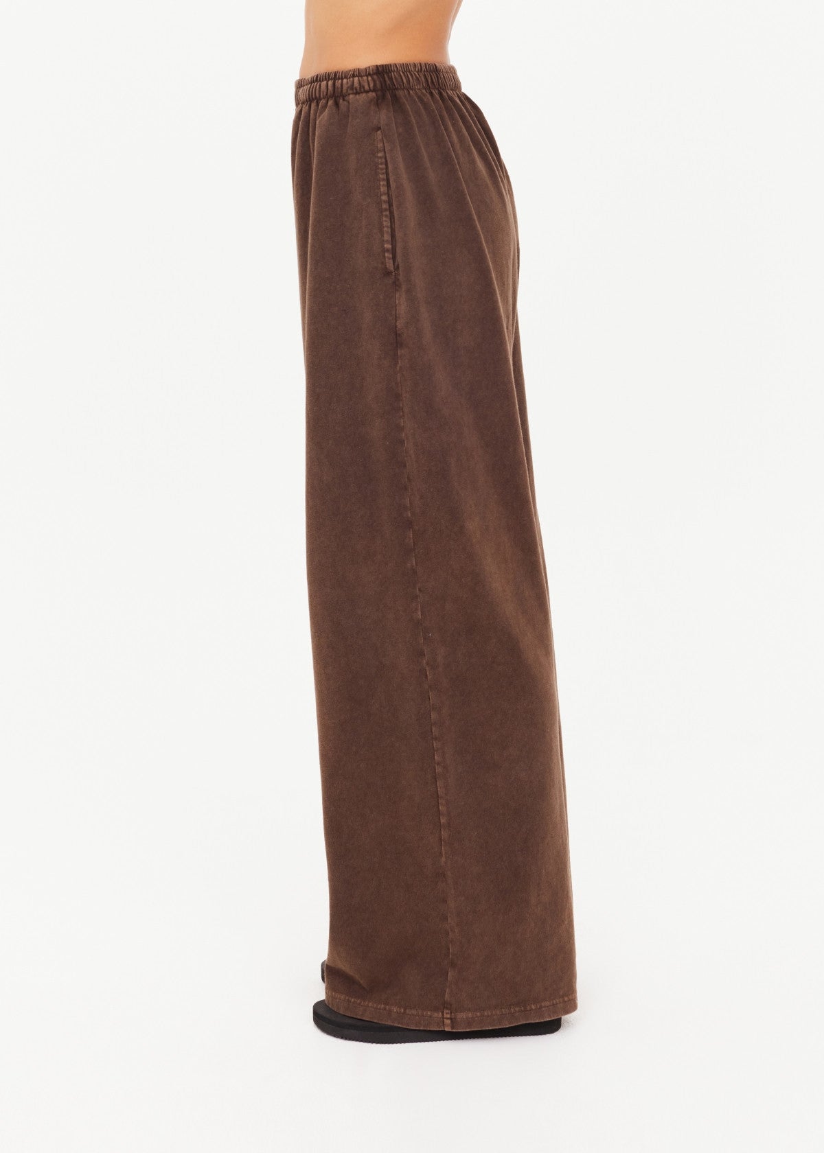 The Upside Soho Tokio Wide Leg Pant in Cocoa
