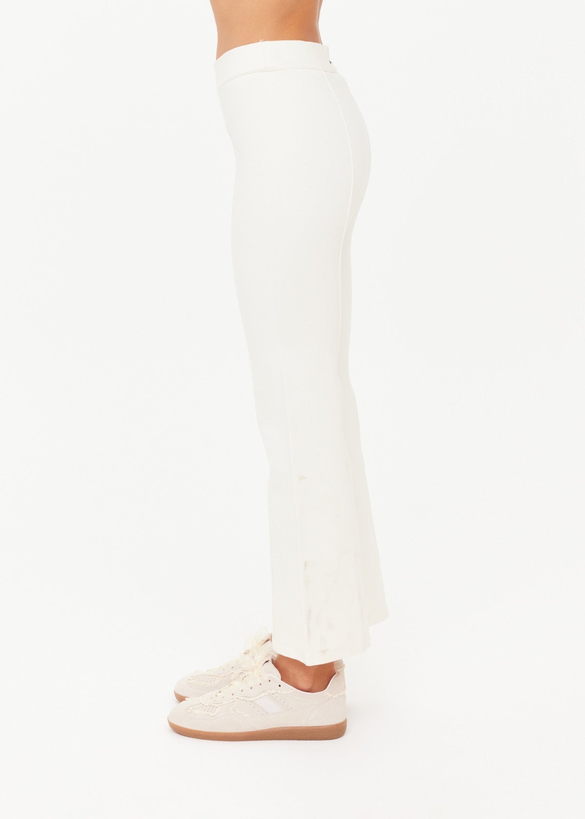The Upside Bonnie Kick Flare Pant in Cream