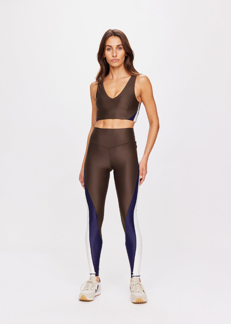 The Upside Icon Isaac Bra in Chocolate