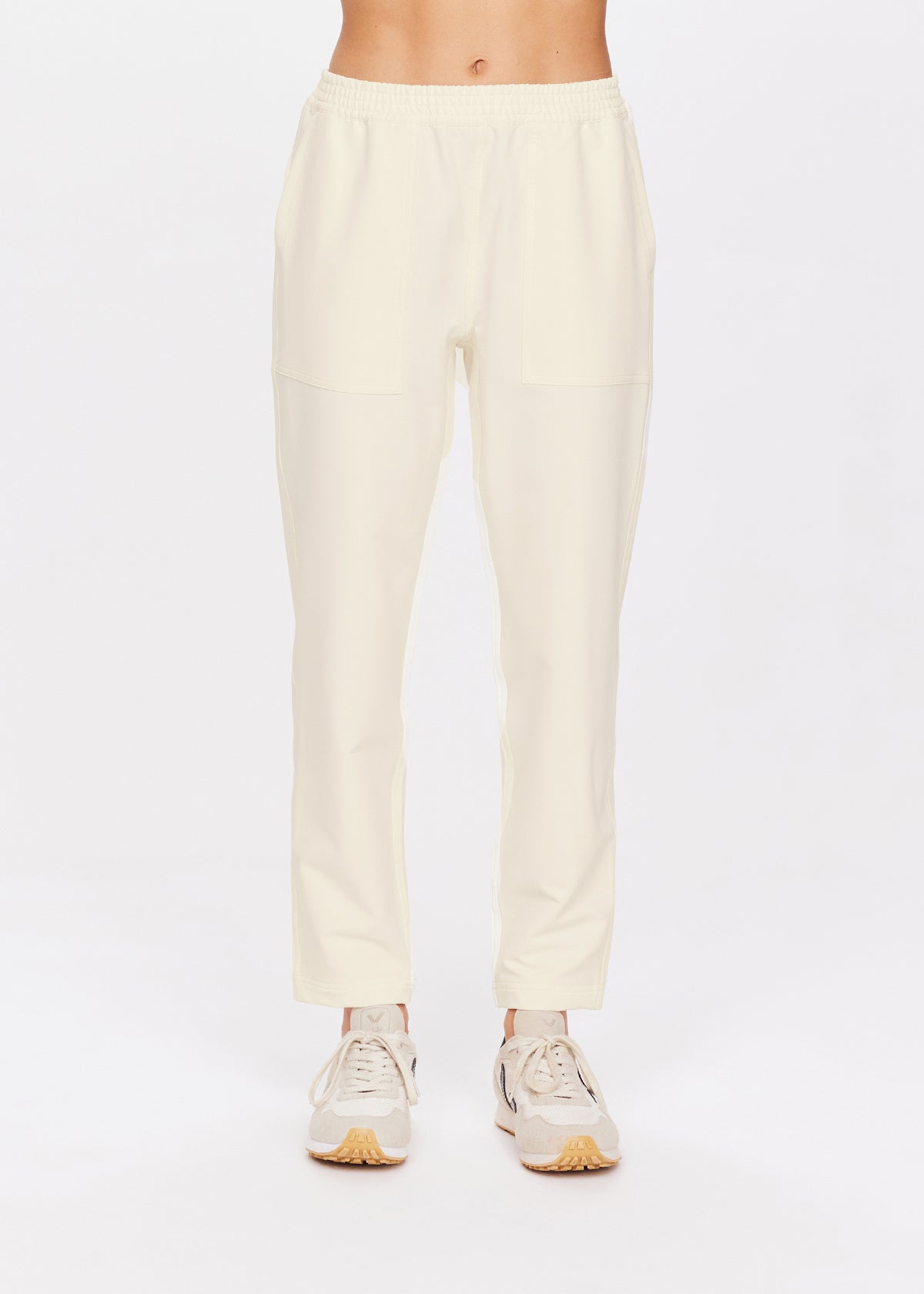 The Upside Mansi Paxton Pant in Coconut Milk