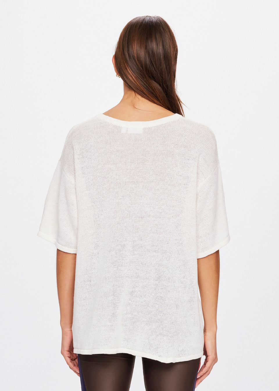 The Upside Knitted Sammi Tee in Creme
