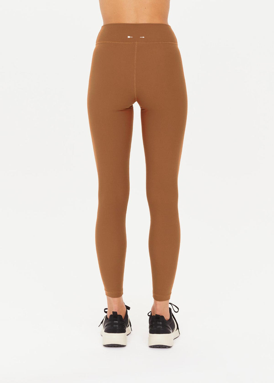 The Upside Peached 25in Midi Pant in Tobacoo