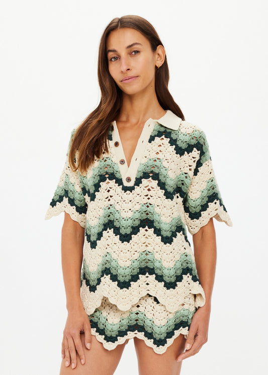 The Upside Tidal Sagra Crochet Shirt