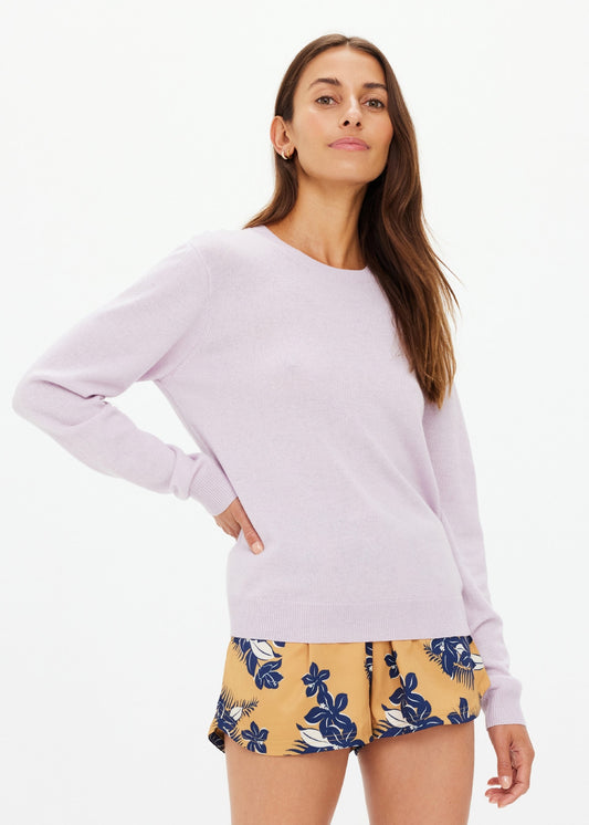 The Upside Gisella Wool Sweater in Orchid