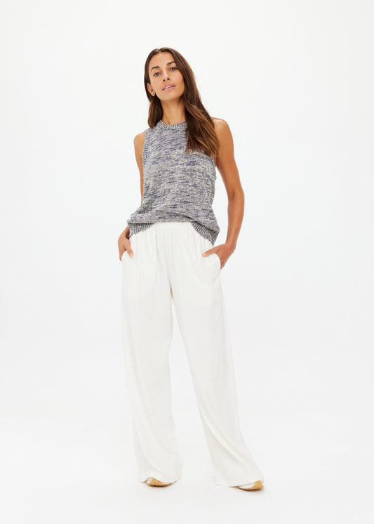 The Upside Soho Tokio Wide Leg Pant in Creme