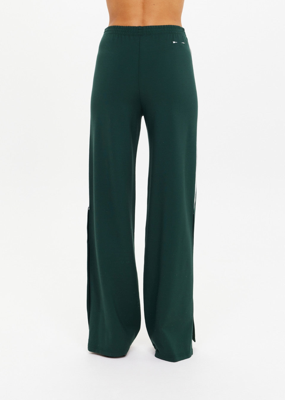 The Upside Cobra Zephyr Wide Leg Pant in Racing Green