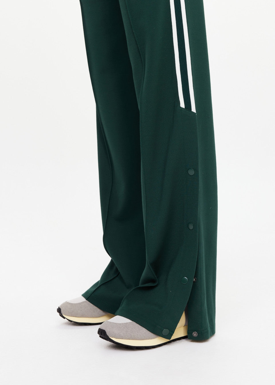 The Upside Cobra Zephyr Wide Leg Pant in Racing Green