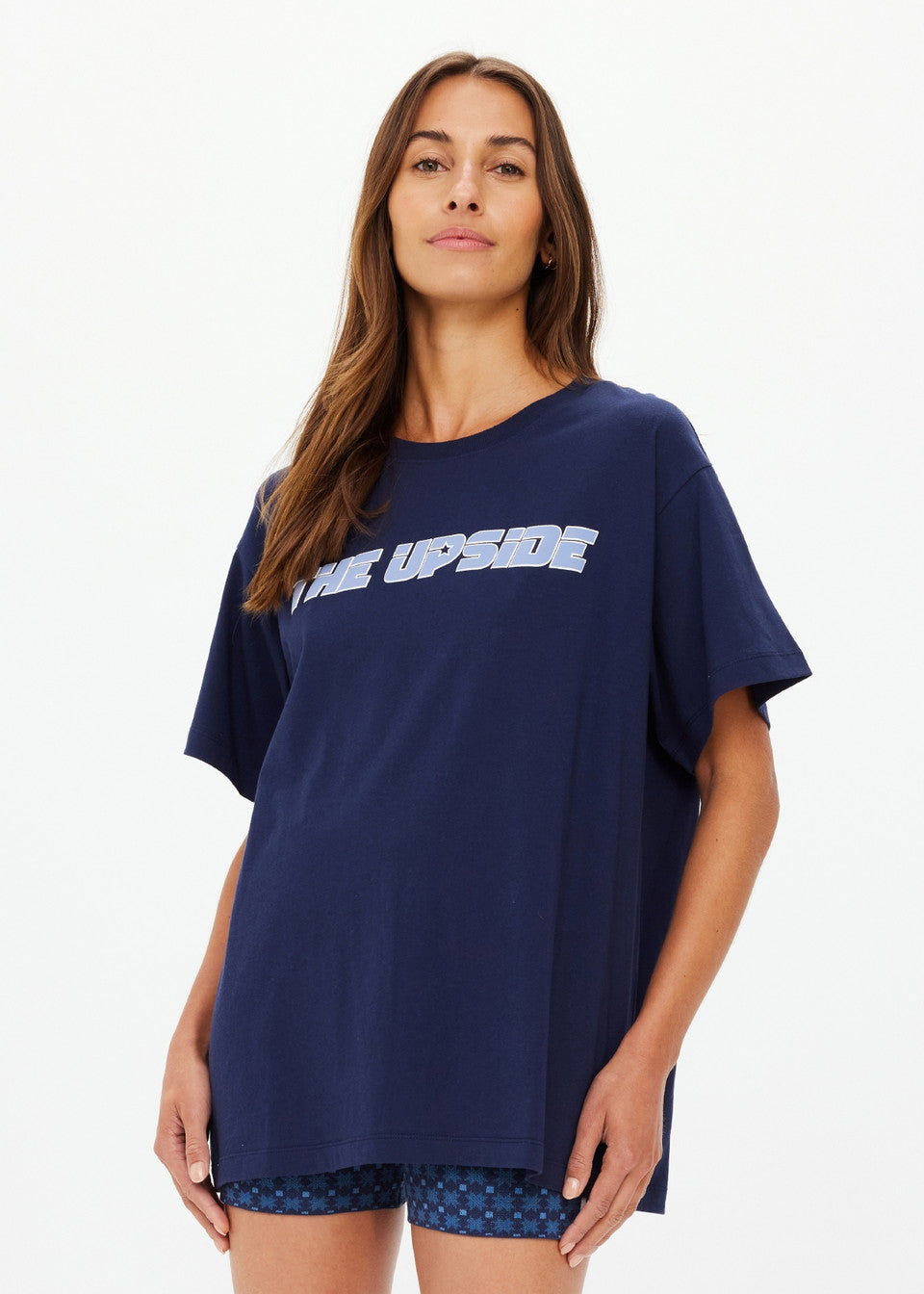 The Upside Stardust Sammi Tee in Navy