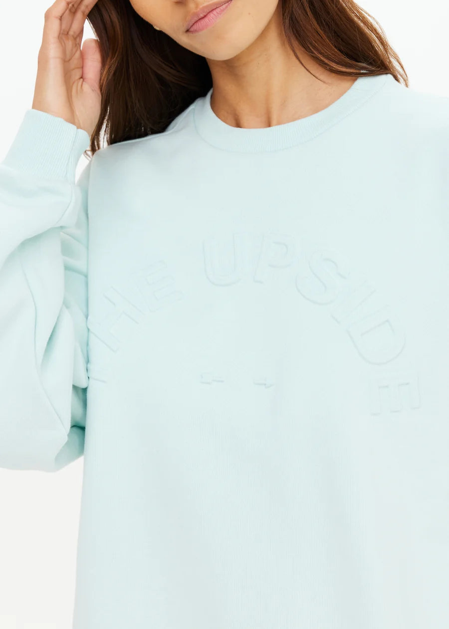 The Upside Stardust Embossed Saturn Crew