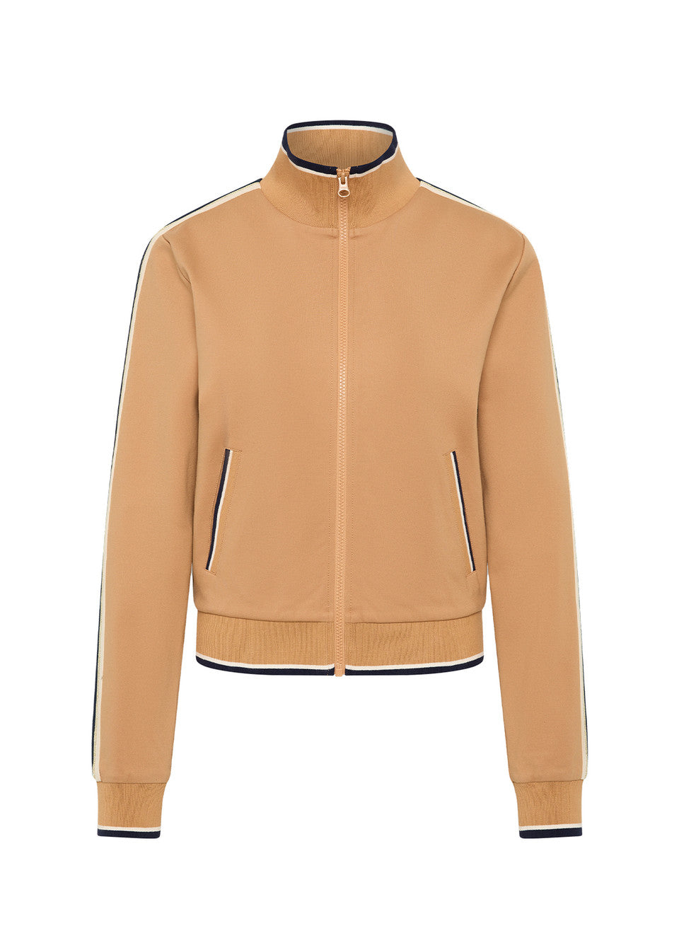The Upside Le Sport Margot Zip Jacket in Ochre