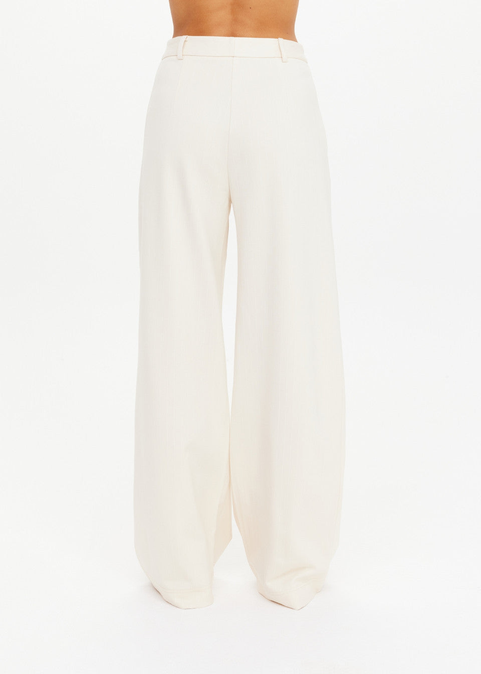 The Upside Orion Mira Wide Leg Pant in Pinstripe