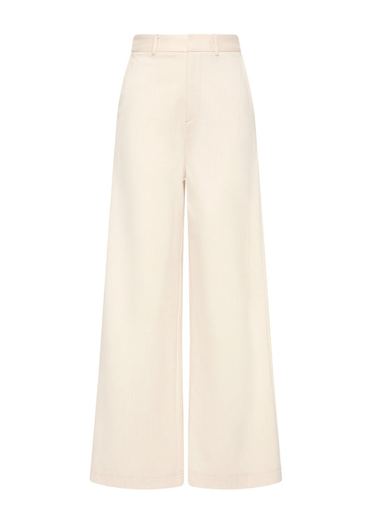 The Upside Orion Mira Wide Leg Pant in Pinstripe