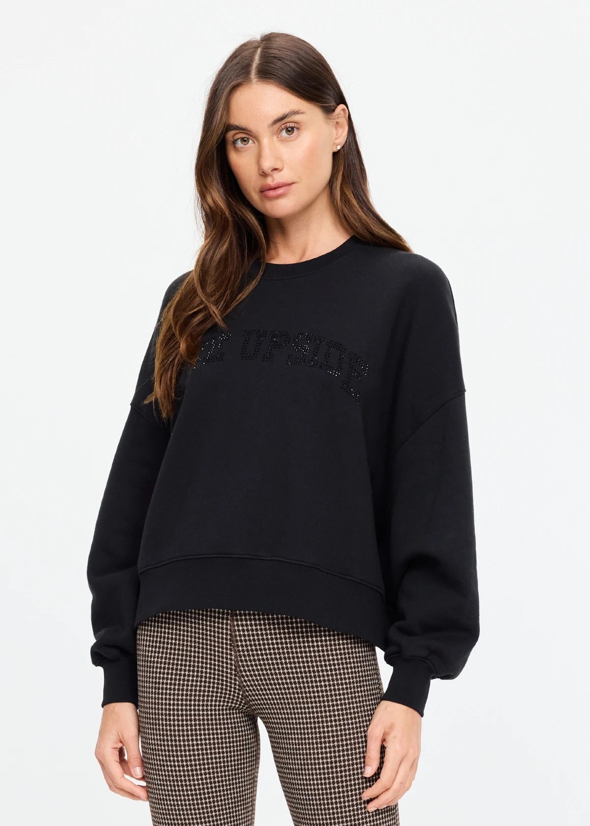 The Upside Paloma Crew in Washed Black