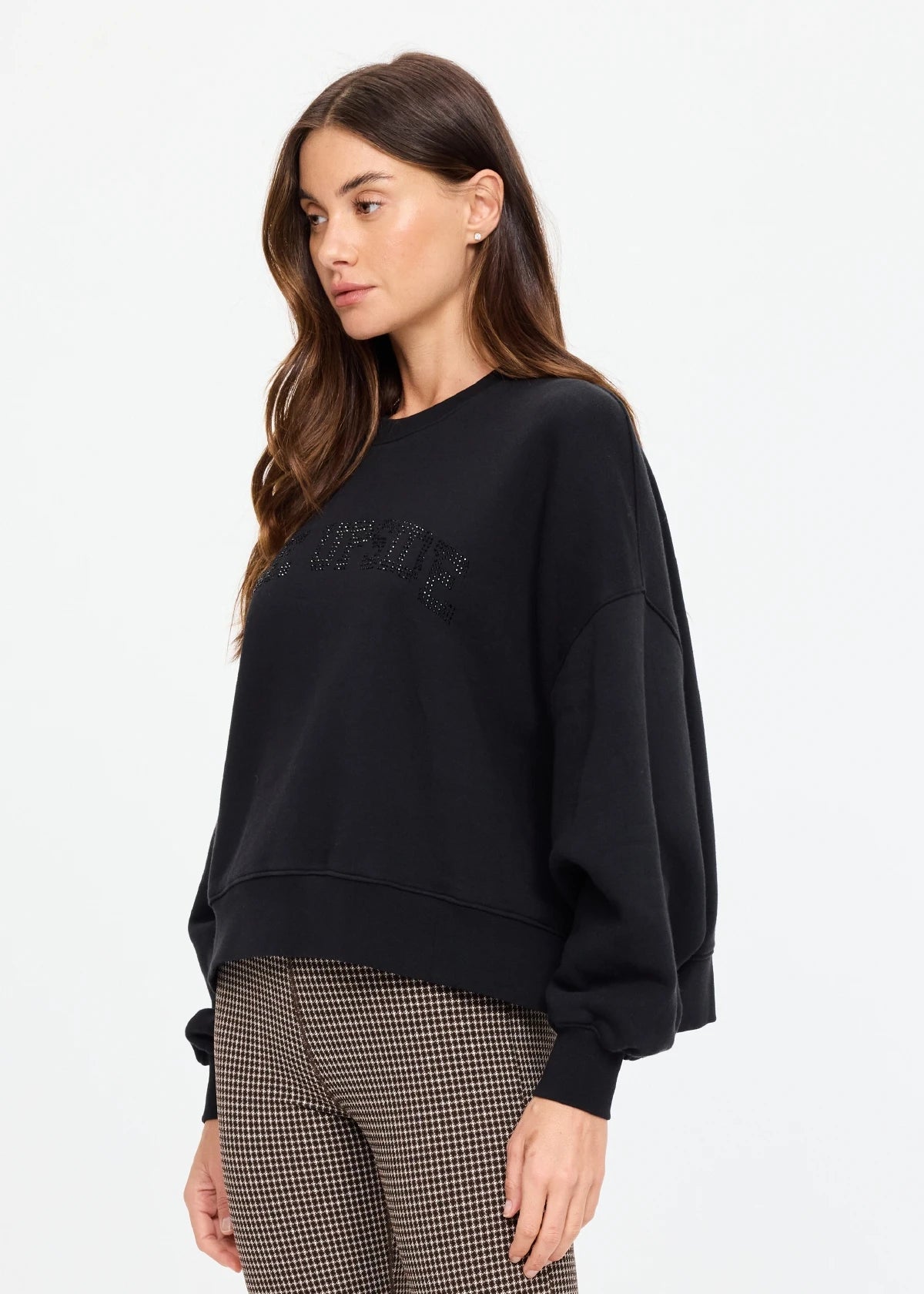 The Upside Paloma Crew in Washed Black