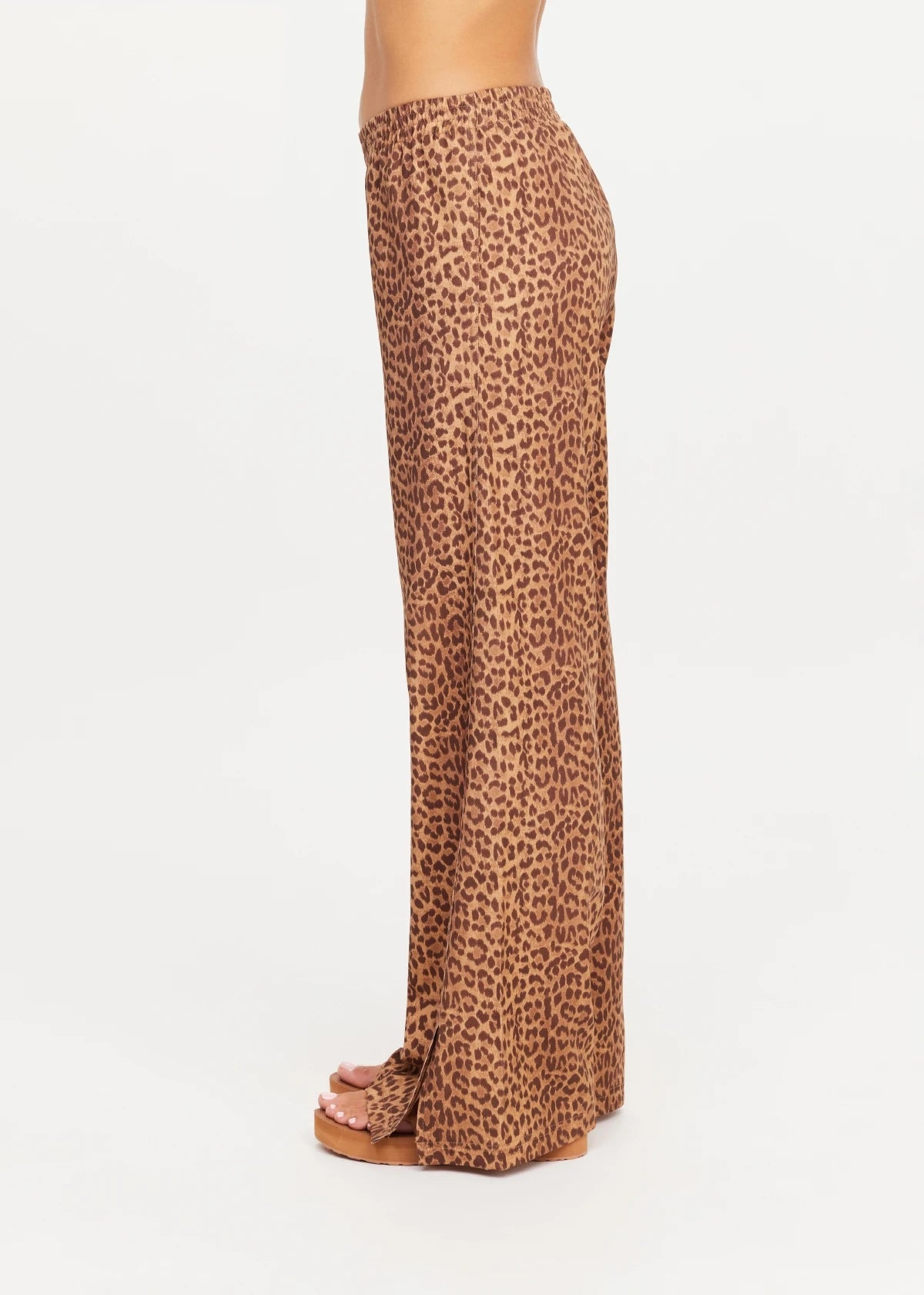 The Upside Javan Juliet Pant in Leopard