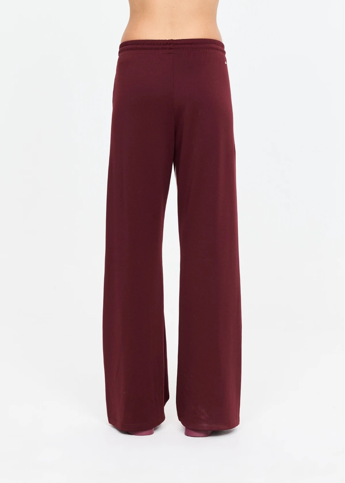 The Upside Marnie Panelled Wide Leg Pant in Bordeaux