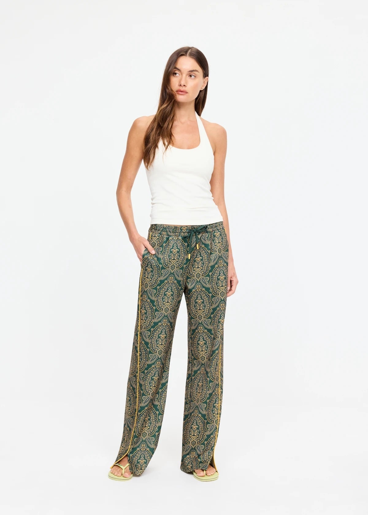 The Upside Bamba Roma Pant in Paisley