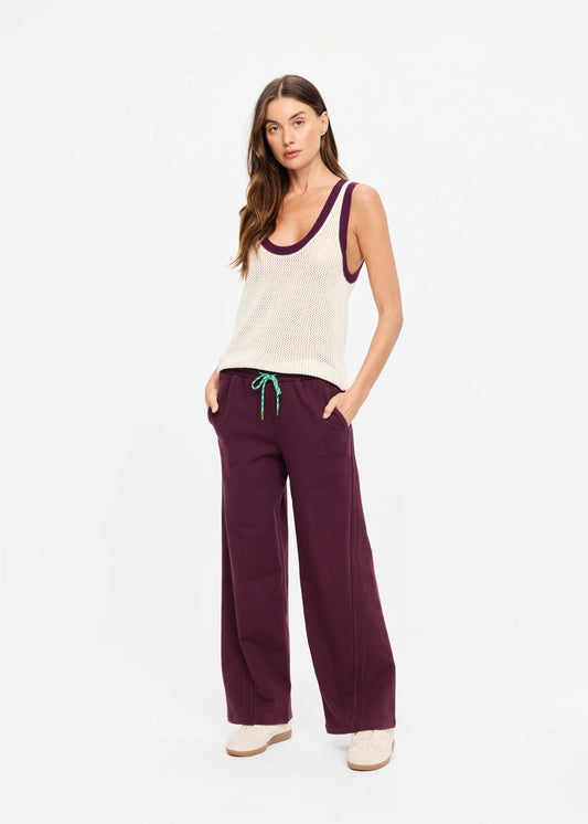 The Upside Pele Estelle Pant in Plum