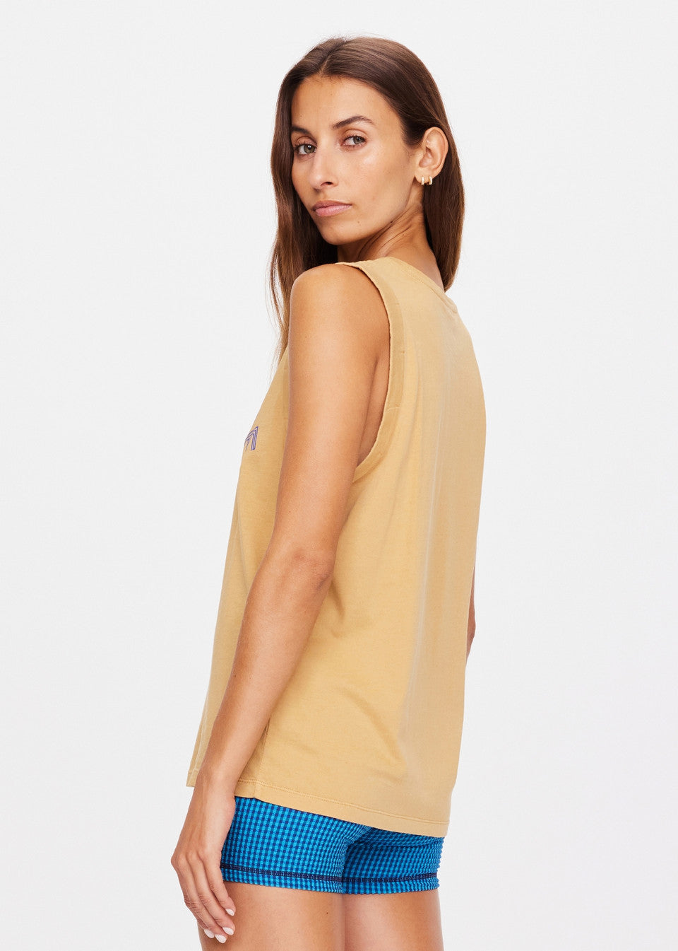 The Upside Jetset Jeet Tank in Sand
