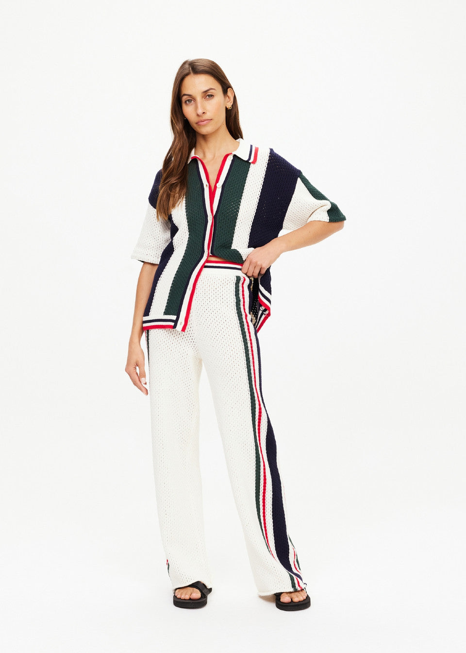 The Upside Reverie Chino Shirt in White