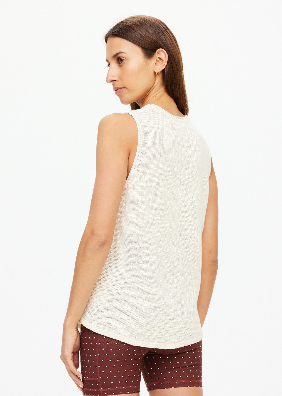 The Upside Knitted Tara Tank in Natural