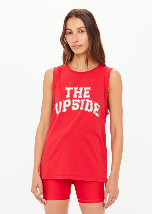 The Upside Jeet Tank Top in Cherry Red