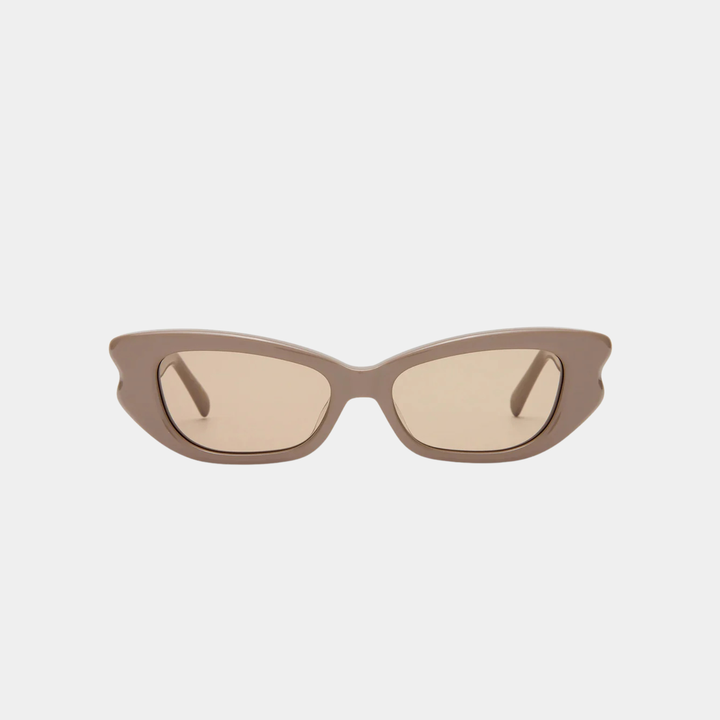 Luv Lou The Elle Sunglasses in Taupe