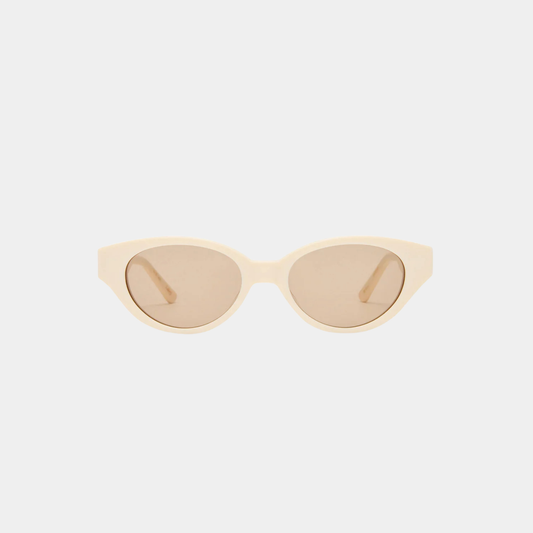 Luv Lou The Lakey Sunglasses in Bone