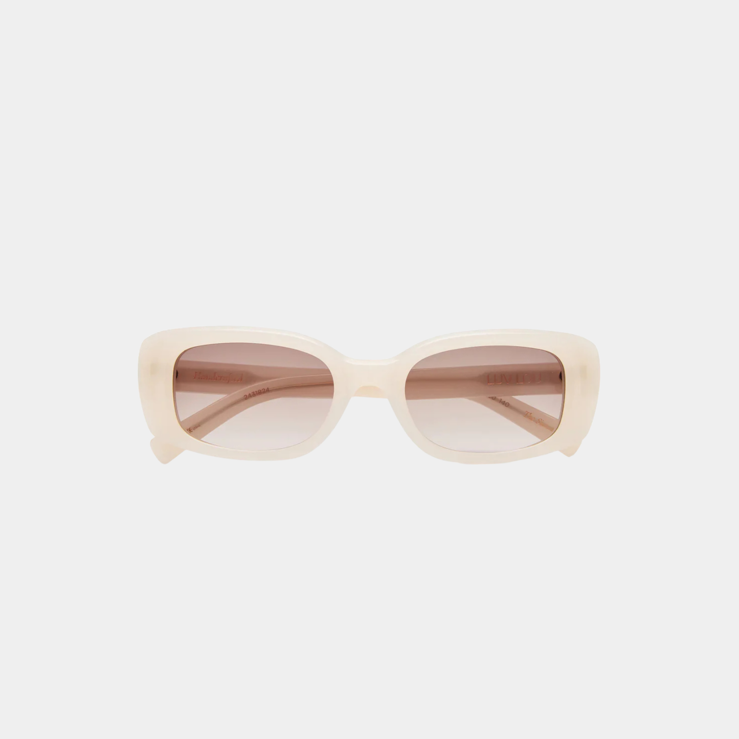 Luv Lou The Sienna Sunglasses in Milk