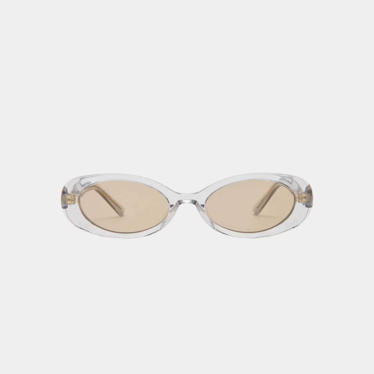 Luv Lou The Morgan Sunglasses in Crystal Mauve