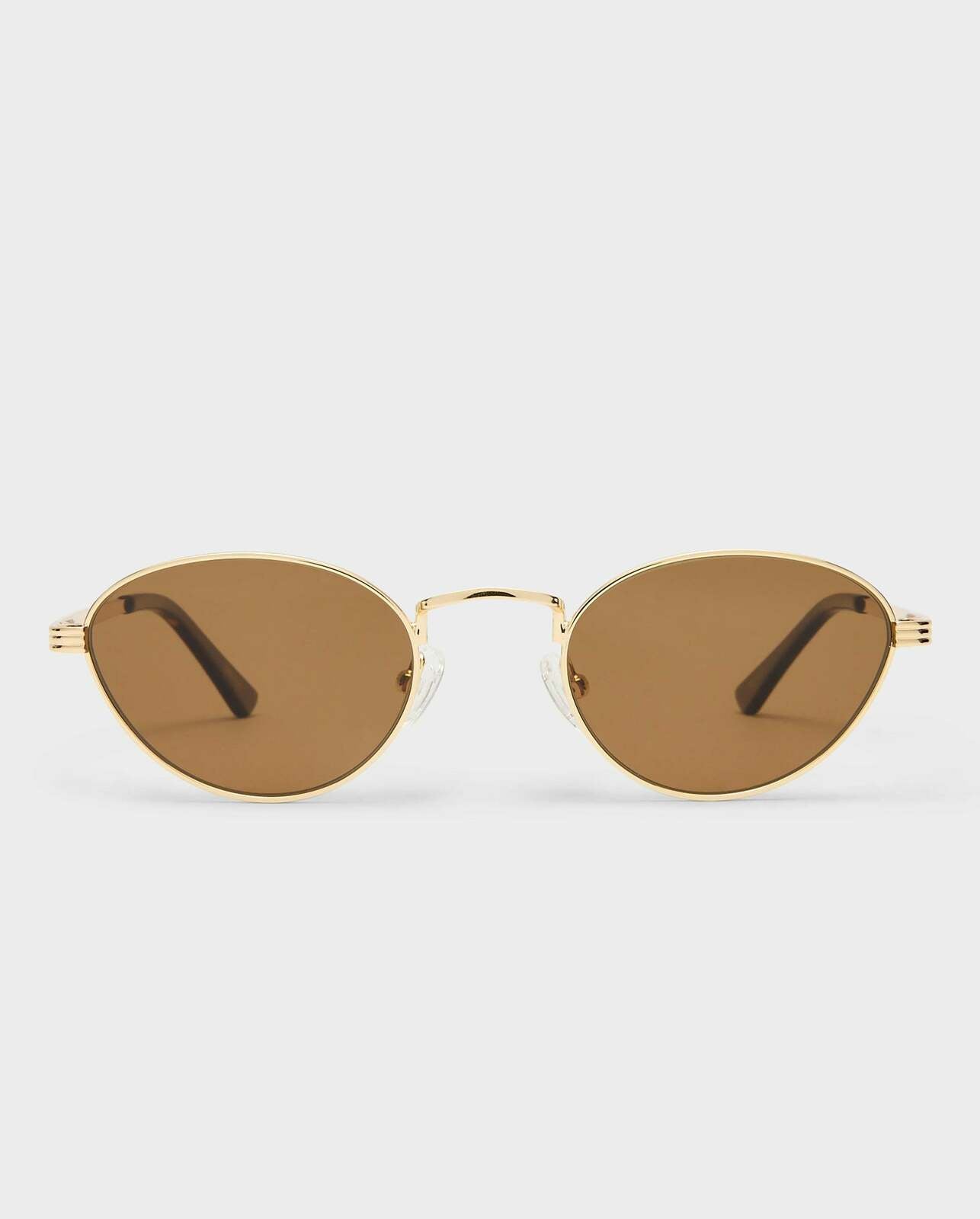 Luv Lou The Delilah Sunglasses in Gold